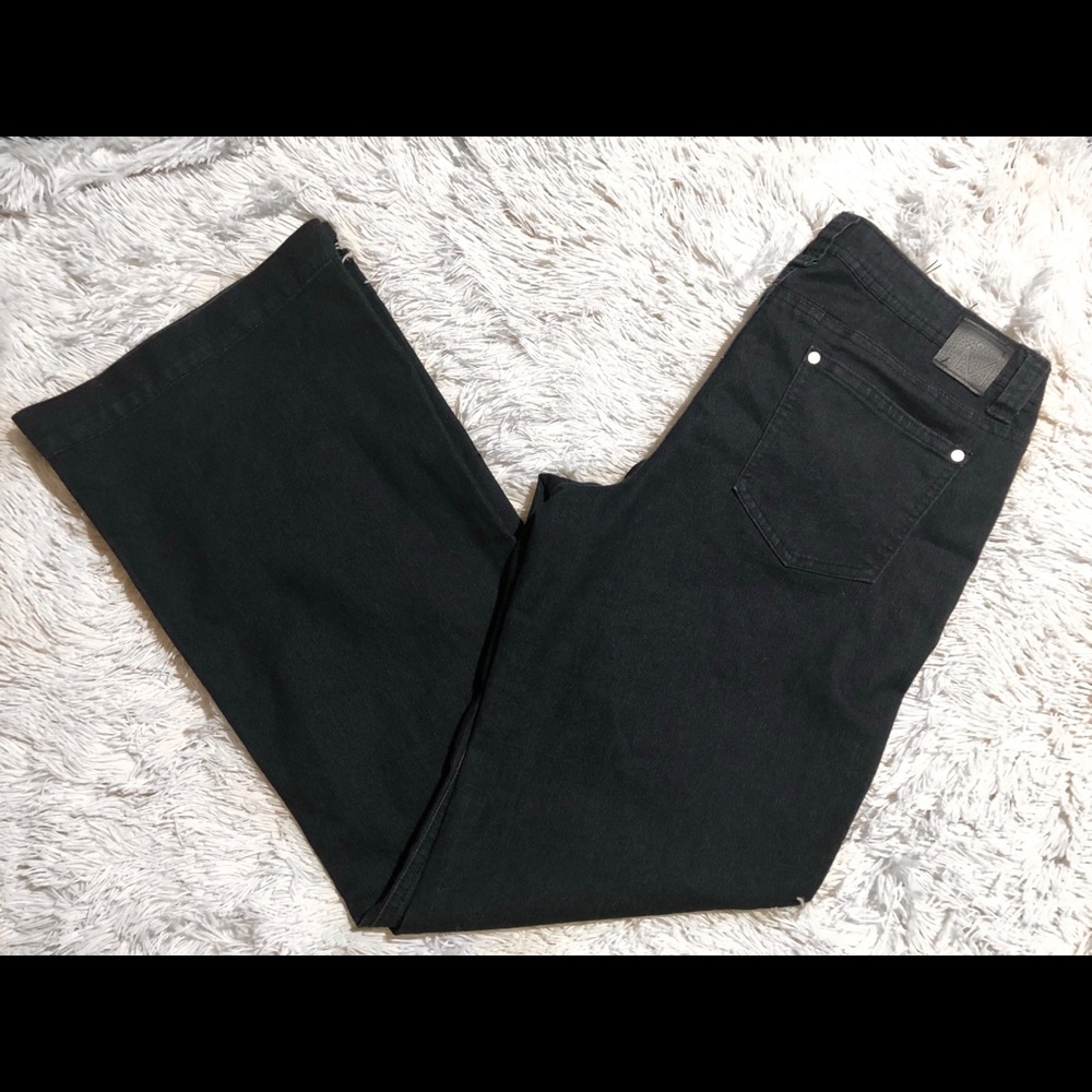 Deep Blue Wide Leg Jeans